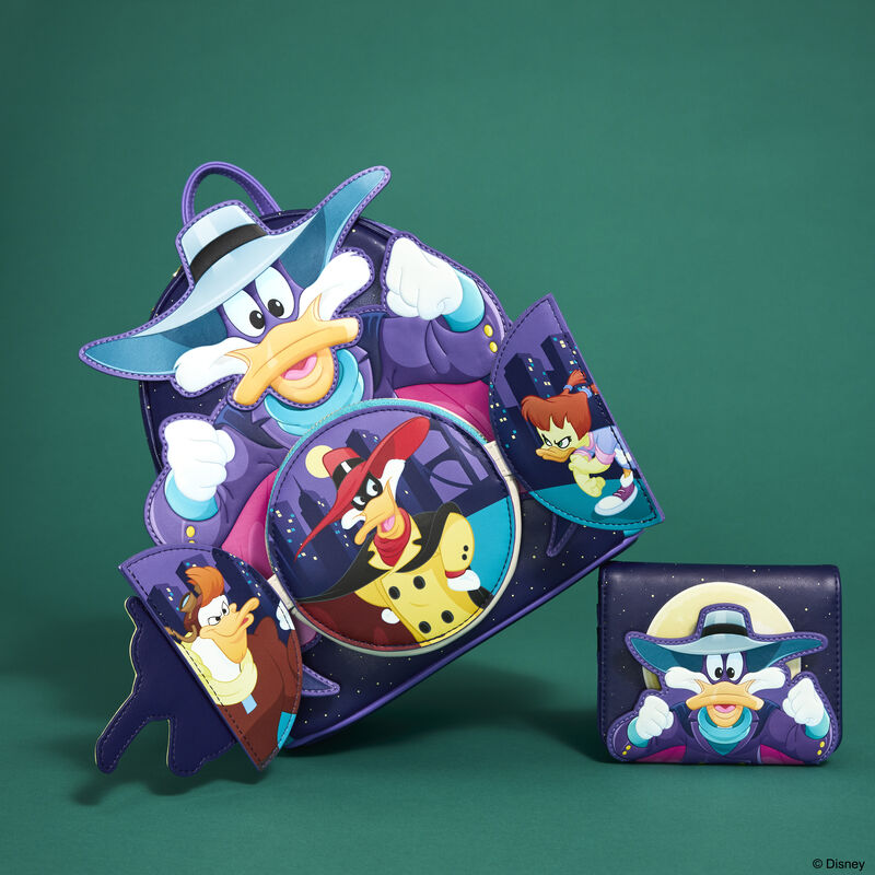 Darkwing Duck Glow Mini Backpack, , hi-res view 3